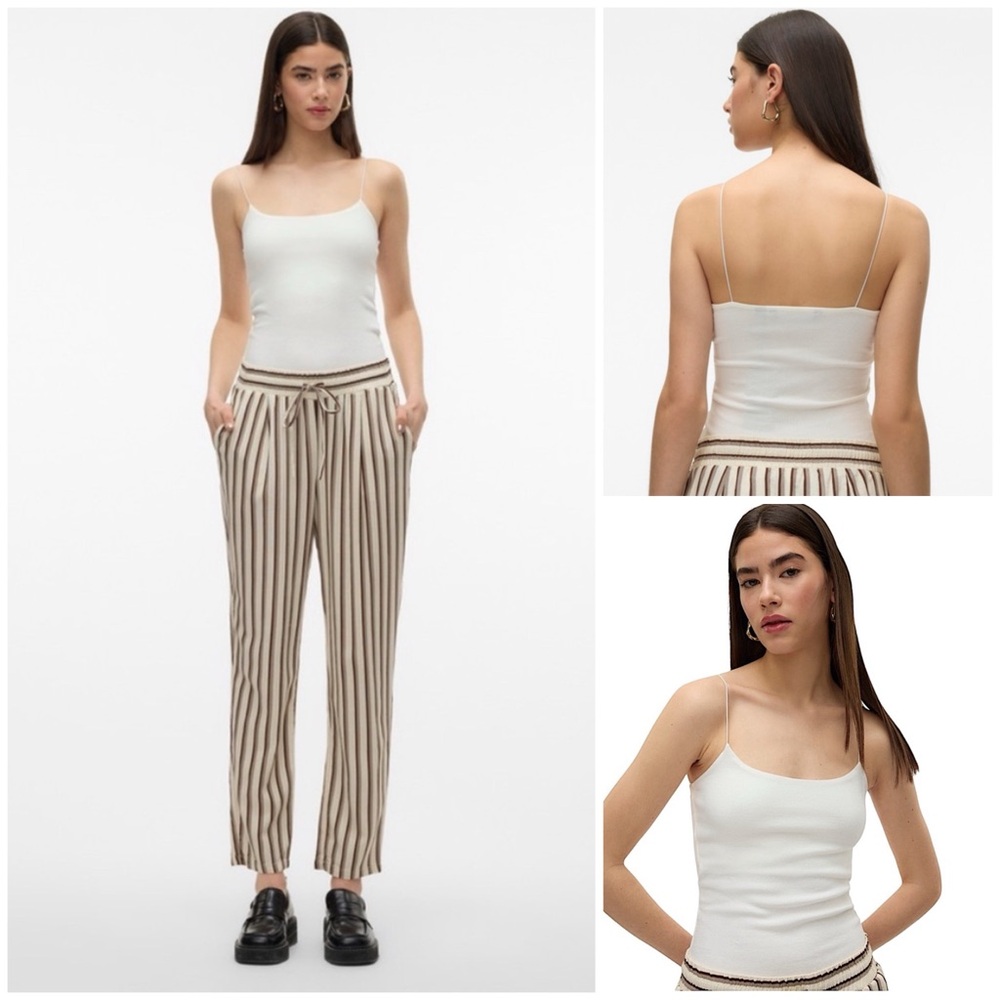 NWT ZARA Basic Wire Strap Tank